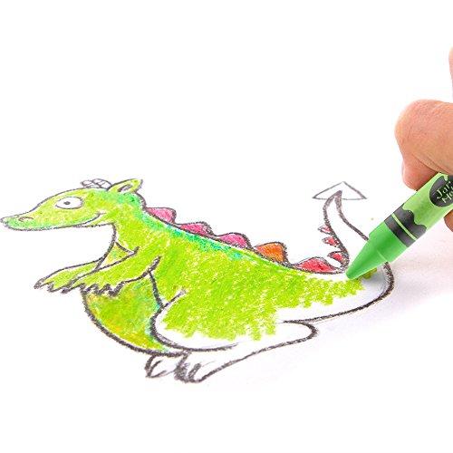 Bulk Buy: Jar Melo Washable Crayons 12 Colors- 8 Packs; Durable Crayons; Non Toxic; Art Tools