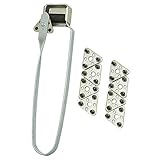 ALLY Tools Triple Flint Striker with 9 Rotatable Triple Flints - Long Lasting Triple Flints Perfect For Lighting Welding Torches, Bunsen Burners, Camping Stoves, and Kitchen Stoves