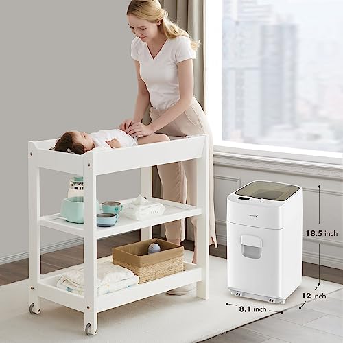 Aroma Room Diaper Pail AntiOdor, Individually Sealed OdorLocking