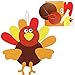 URATOT 9 Sets Thanksgiving Turkey Craft Kits DIY Festive Fall Thanksgiving Party School Activities Door Hanging Decoration Party Favor