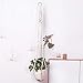 VISEMAN Macrame Plant Hanger-Outdoor Indoor Hanging Planter Holder/Hanging Basket Flower Hangers Cotton Rope with Bead for Home Decor