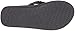 Cobian Women's Braided Bounce Charcoal Flip Flop 8