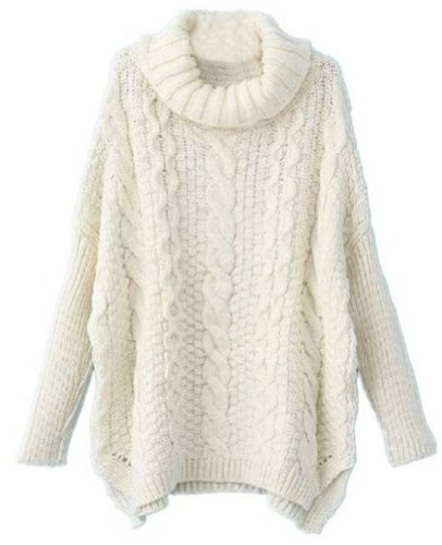Sheinside Women White Long Sleeve 