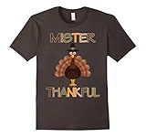 Thanksgiving Mister Thankful T-Shirt Turkey Boys Costume
