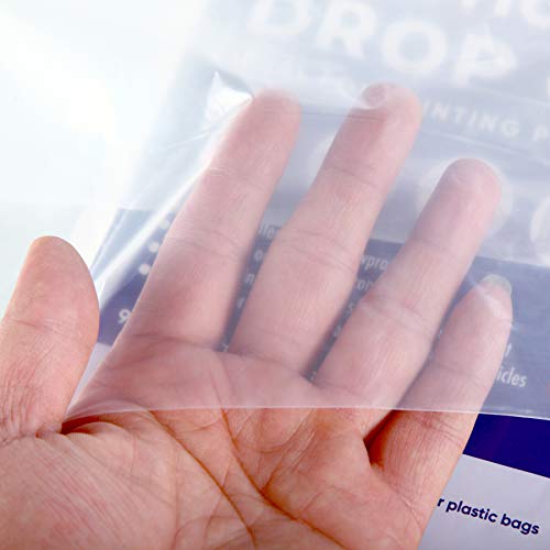 PROWEE Plastic Drop Cloth for Painting 9Feet x 12Feet Plastic