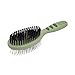 Coastal Pet Safari 2-in-1 Wire and Bristle Combo Brush with Plastic Handle - Multi-Dog Household Brush for Short and Long Hair - Large