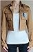 Attack on Titan Scouting Legion Cosplay Custom Jacket, Khaki, Medium