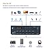 KEiiD WiFi & Bluetooth 5.0 Stereo Digital Amplifier Receiver for Home Audio BGM Music System, MUZO App Control Multi-Room Sync, Compact with FM Radio/USB/TF/AUX/Mic, Remote Control with Sleep Timerthumb 3