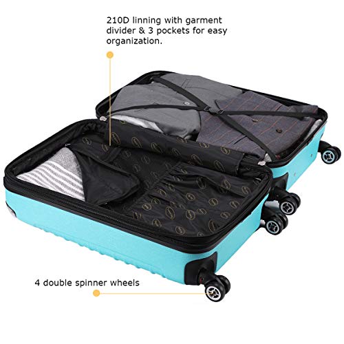 Travel Joy Expandable Luggage Set, Suitcases TSA Lightweight Spinner