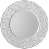 Bernardaud Ecume White 10.5" Dinner Plate
