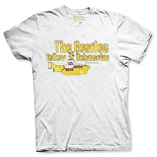 The Beatles – T-Shirt Yellow Submarine Nothing is Real – Produit Officiel - Les Beatles, Paul McCartney, John Lennon, RIngo Starr, George Harrison