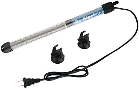 Hengyuanyi Glass Aquarium Heater Fish Tank Water Heater,Durable Use Aquarium Mini Submersible Fish Tank Adjustable Water Heater