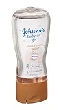 Johnsons Baby Oil Gel Shea & Cocoa Butter 6.5 Ounce (192ml) (3 Pack)