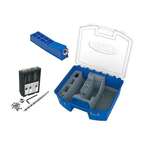 Kreg KTC55 Jig System Organizer, KJMICRODGB Jig Micro Drill Guide, Mini Jig