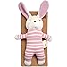Dordor & Gorgor Organic Plush Toy, Dye Free Natural Hue, Elephant, Bunny Doll (Bunny)