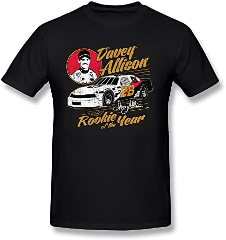 Davey Allison 1987 Rookie Of The Year Cool Mens T Shirts