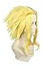 Xingwang Queen Anime Cosplay Wigs Short Layered Blonde Yellow Christmas Party Wigs with free cap