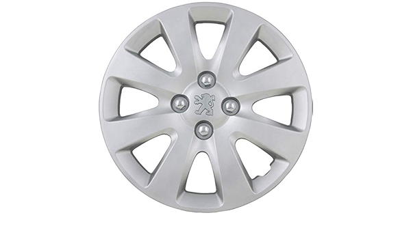 PSA - Embellecedor de Rueda Peugeot de 16 Pulgadas 207 ...