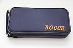 8 Ball 73mm Metal Bocce/Petanque Set with blue bag - single