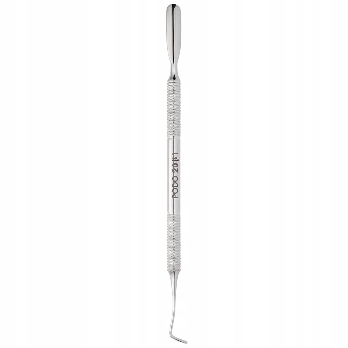 STALEKS Expert PP-20/1 Double Pedicure Instrument Curette and Pusher Rounded Stainless Steel