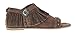 New Matisse Women's Coconuts Haro Flat Fringe Sandal Suede