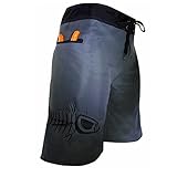 Tormenter Mens Tuna Board Boardshorts 32 Gray