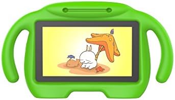 Amazon Kindle Fire 7 Case (2017 7th Generation) , Huaup Kids Shock Proof Convertible Light Weight Protective Stand Cover Case for Fire 7 Tablet (7th Gen, 2017 Release Only) (Fire 7 Case, Green)