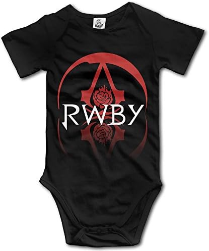 Grace Little Rwby Ruby Unisex Fashion Boys &amp; Girls Romper Baby Boy Tank Tops Newborn Black
