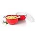 OXO Good Grips 3-Piece Bowl and Colander Set, Red