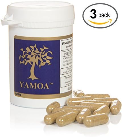 Yamoa - natural allergy remedy - natural asthma treatment support - powder capsules (3 Pack - 60 capsules)