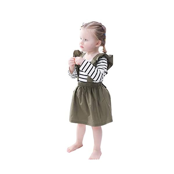 little girl suspender dress