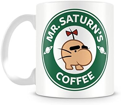 Mr. Saturn's Coffee 11oz Ceramic Coffee Mug by Cotton Cult by Cotton Cult