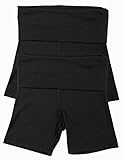 Kalon Clothing Juniors Longer Length Fold Over Shorts Lightweight