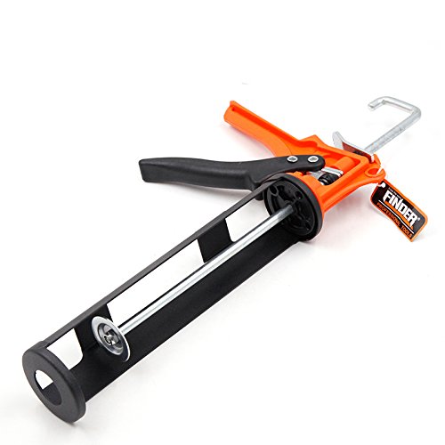 GNB Industry Standard Size 10oz Caulking Gun Set, Manual Cartridge Rod Cradle,Fits 10 oz tube/cartridge