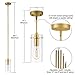 Satin Brass Pendant Lights Kitchen Island - Small Clear Glass Pendant Light Fixture