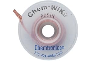 Chemtronics 10-5L Chem-Wik Desoldering Braid, .100 foot, 5ft -2 pack