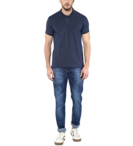 american crew men's cotton & elastane polo t-shirt