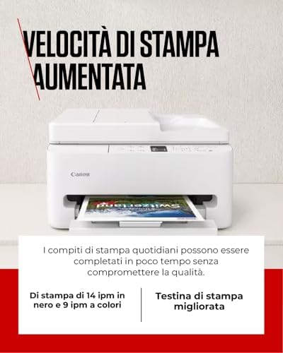 PIXMA TS7550i Stampante Fotografica Multifunzione per Ufficio Wi-Fi
