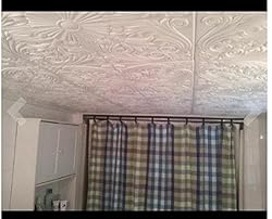 White Styrofoam Decorative Ceiling Tile Astana