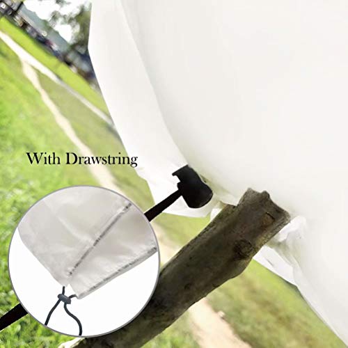 Agfabric Plant Covers Freeze Protection 120''x120'' 1.5oz Garden Plant