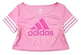Adidas Youth Big Girls Crop Flow Dance Tee