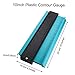 2 Pack Plastic Contour Gauge Profile Gauge Duplicator Copy Irregular Shapes Tracing Template Measuring Tool for Fit and Easy Cutting (10 Inch Green 10 Inch Red)