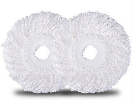 Aloud Creations Replacement Refill For 360 Rotating Spin Mop Cleaner For Gala, Premsons, Scotch Brite, Pigeon, Primeway Etc.,Pack Of 2