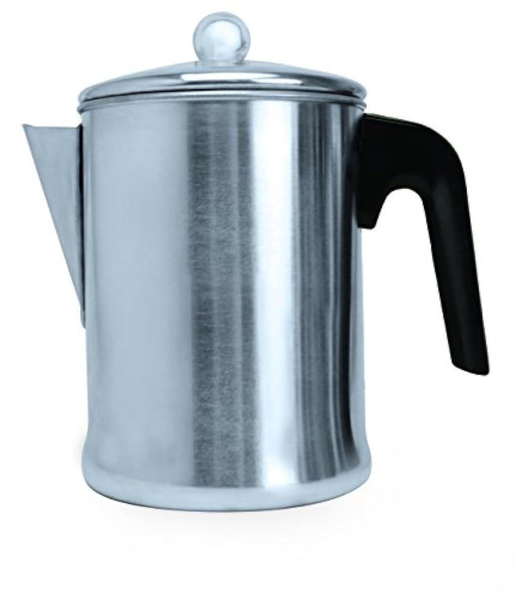 Stovetop Aluminum Percolator Coffee Pot Brewing screen Filter 9 Cup