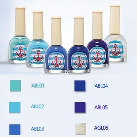 Amazon スキンフード Skin Food ネイル ビタアルファa マリンブルー 10ml Abl03 スキンフード Skin Food マニキュア ネイルポリッシュ 通販