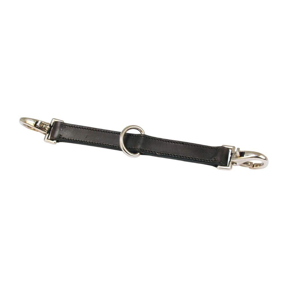 PFIFF 004267 Leather Lunging Glasses with 2 Carabiners Black