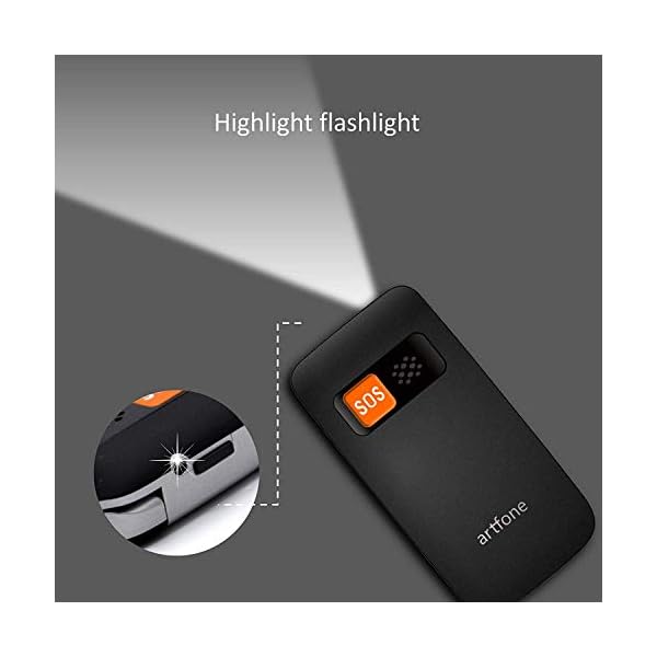 artfone-Big-Button-Mobile-Phone-for-Elderly-Senior-Flip-Mobile-Phone-Clam-Dual-SIM-Free-Unlocked-Easy-to-Use-Pay-as-You-Go-24-LCD-Display-SOS-Button-Talking-Numbers-Torch-FM-Radio-and-Camera artfone Big Button Mobile Phone for Elderly, Senior Flip Mobile Phone Clam Dual SIM Free Unlocked Easy to Use Pay as You…