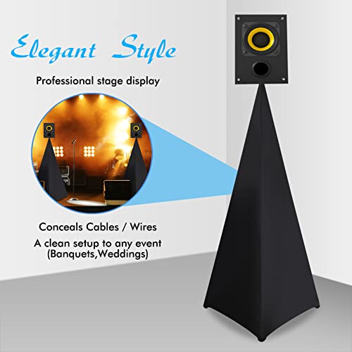 Wakult Speaker Stand Cover Dj Speaker Covers Compatible with Most
