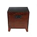 Southern Enterprises Pyramid Storage Trunk Cocktail Table, Espresso Finish