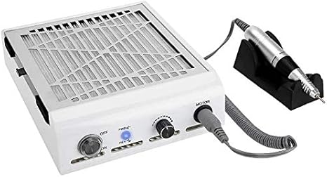 Amazon Co Jp コードレスジェルネイルledランプ ヘッド Uk を研削6pcsと60wの強力なネイルアート用掃除機ネイル ドリルマシンセット ネイル集塵機ネイル集塵機マニキュアツール 英国 ネイルデスクランプ ホーム キッチン